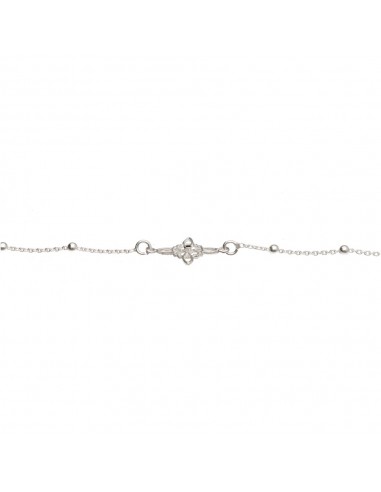 Pulseira nó de bruxa com missangas em...