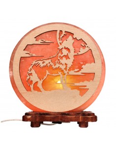 Lâmpada de sal Lobo