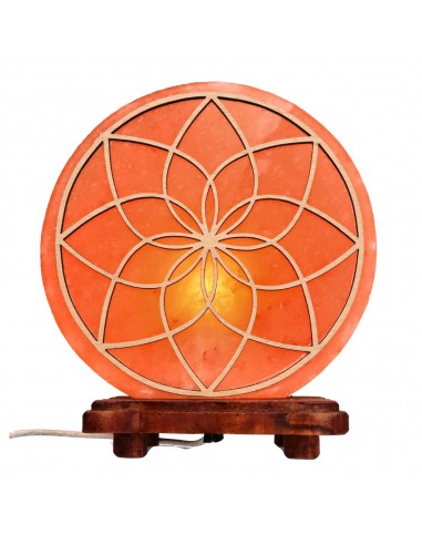 Mandala Salt Lamp