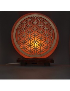 Flower of Life Salt Lamp 2