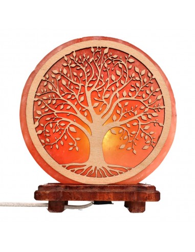 Lámpara de Sal Árbol de la Vida
