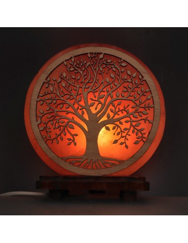 Lámpara de Sal Árbol de la Vida