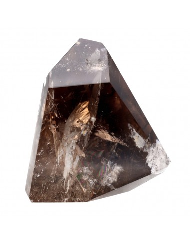 Quartz Rutilé Fumé Poli (CR5)