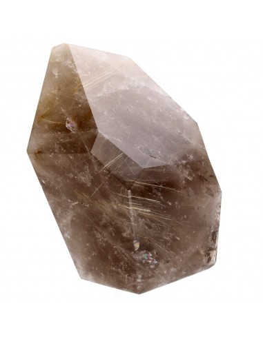 Quartz Rutilé Fumé Poli (CR11)