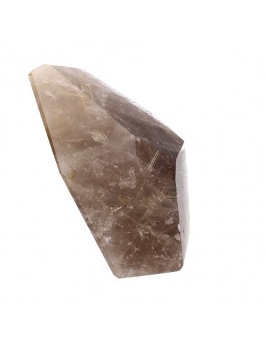 Polished Smoky Rutilated Quartz (CR11)