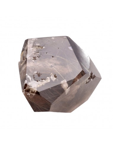 Polished Smoky Rutilated Quartz (CR12)