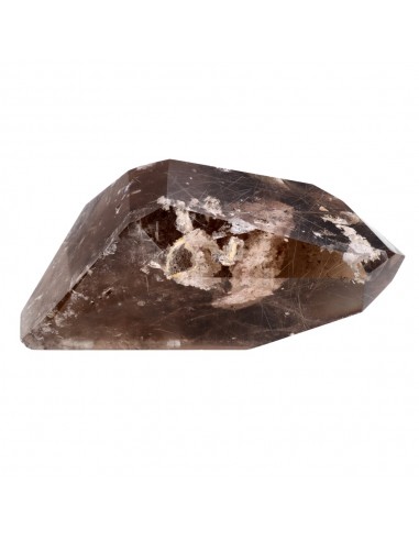 Quartz Rutilé Fumé Poli (CR12)