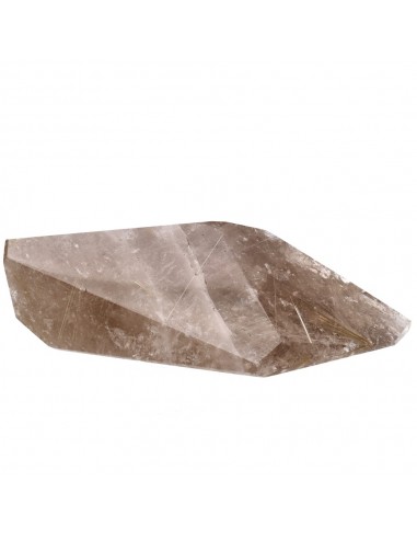 Quartz Rutilé Fumé Poli (CR17)