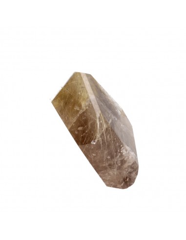 Polished Smoky Rutilated Quartz (CR20)