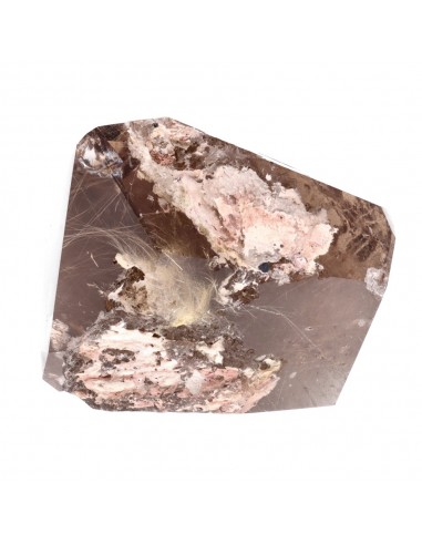 Quartz Rutilé Fumé Poli (CR16)
