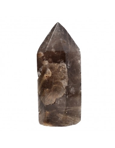 Quartz Rutilé Fumé Poli (CR21)