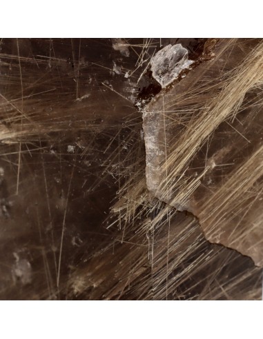 Cuarzo Ahumado Rutilado Pulido (CR21)