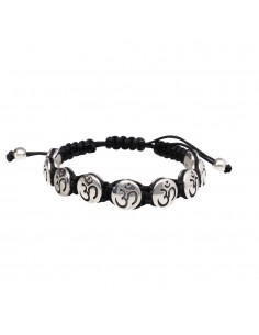 Pulsera Om en Plata de Ley 925