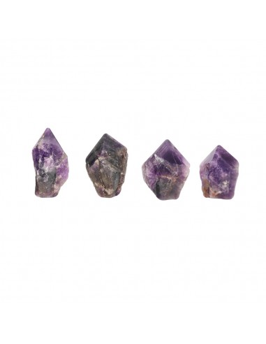 Semipolished Amethyst Points