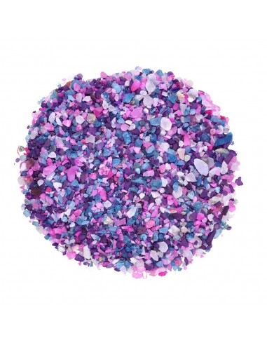 Copeaux d'agate teintés