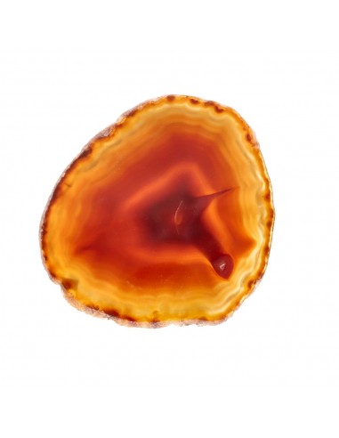 Placas de Ágata Marrón Teñida Grande