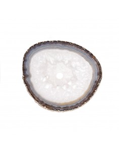 Agate plates with hole