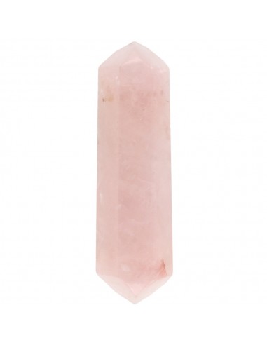 Biterminado de Cuarzo Rosa