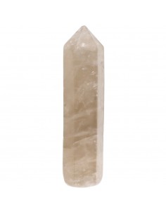 Mini pointe en quartz fumé