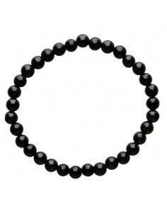 Pulseira de Jade Preto 6mm 2