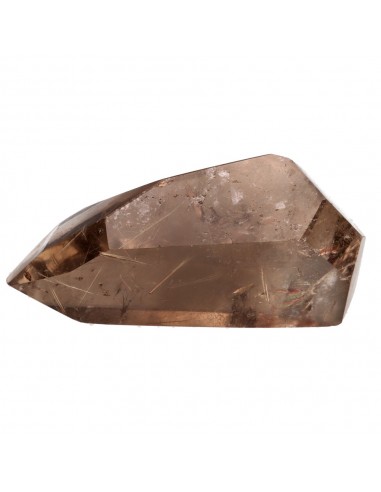 Polished Smoky Rutilated Quartz (CR23)