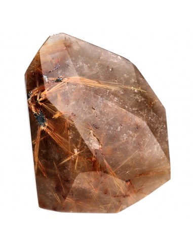 Quartzo rutilado fumado polido (CR26)