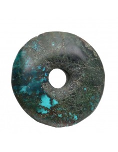 Donut irrégulier turquoise
