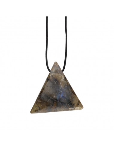 Pingente de Labradorite com corda...