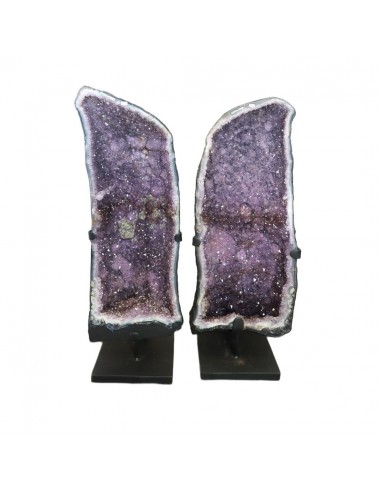 Par de geodos de ametista P13