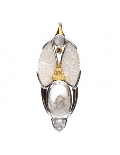 Pendentif en quartz avec...