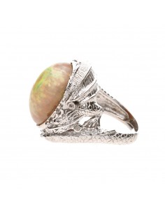 Bague en opale avec... 2