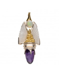 Pendentif Ailes de nacre en...
