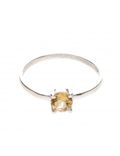 Anillo de Citrino Calentado...