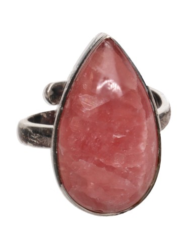 Anillo Gota de Rodocrosiita Ajustable...