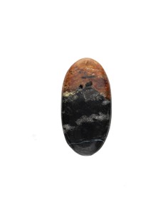 Plum Root Agate cabochon