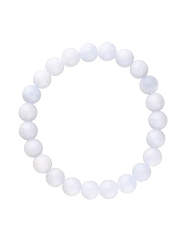 Pulseira Turmalina Flor Celestina 8mm