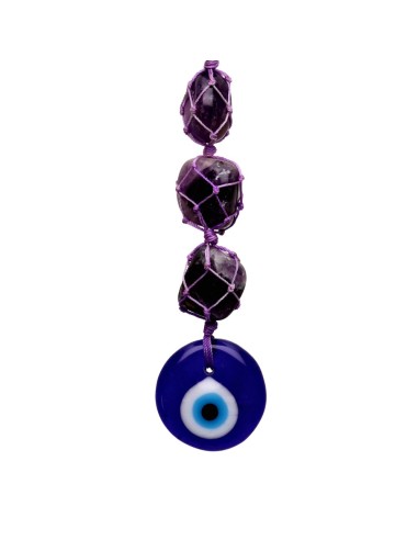 Turkish Eye and Amethyst Rearview...