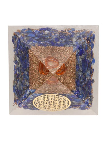 Pyramide en Lapis Lazuli Résine...