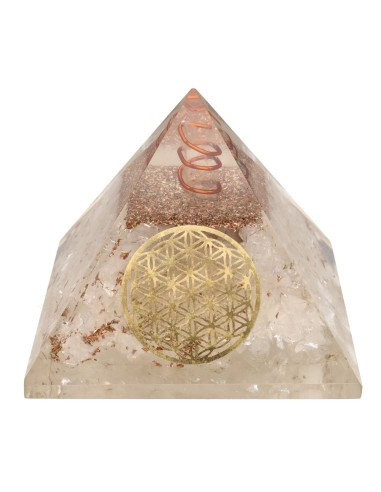 Pirámide Orgonita de Piedra Luna en...