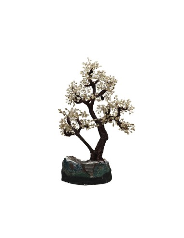 Smoky Quartz Tree with Wood Base (AR25)