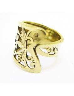 Bague Noeud ajouré en bronze 2