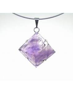 Colgante Pirámide con Grapas de Amatsita