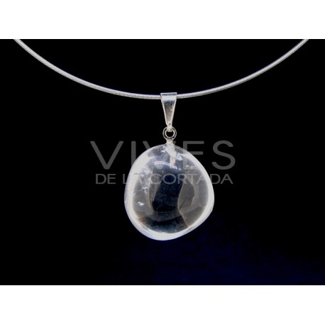 Colgante Rodado de Cuarzo