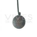 Pingente de shungite de círculo pequeno