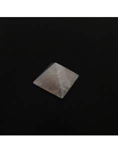 Pirâmide de Quartzo Rosa 2,5x2,5cm 2